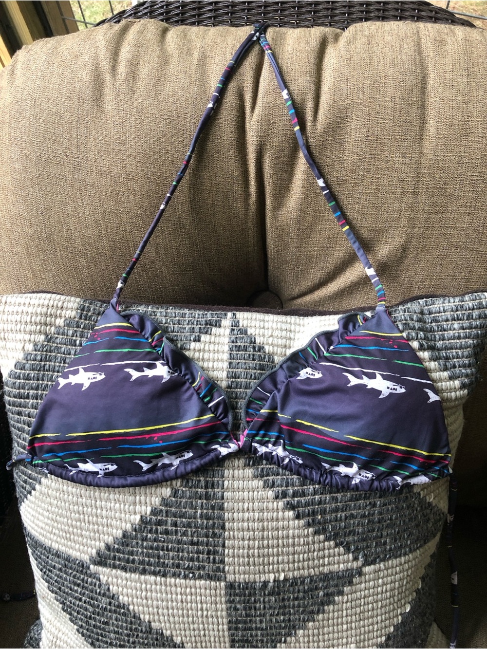 Maui and Sons Shark Bikini Set